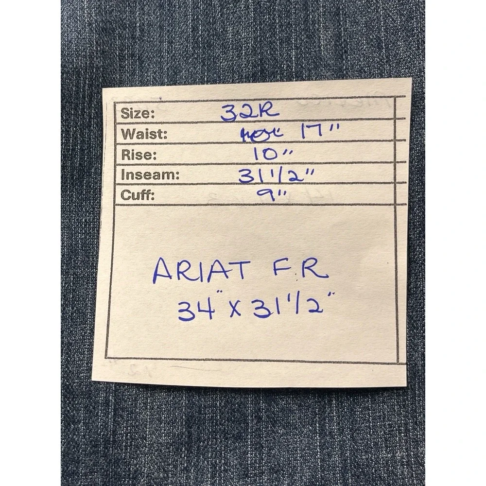 Ariat FR M4 Relaxed Boot Jeans Mens 32R - 34x31.5 Flame Resistant USA Fabric